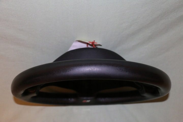 Руль Audi S3 кожа кожаная 8L0419091M Б/У ОРИГИНАЛЬНАЯ ХОРОШАЯ + AUDI S3 8L airbag значок, фото 6