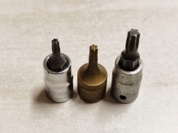 Насадки 1/4'' TORX FORCH FRIWEG T10, T15, T25, фото 1
