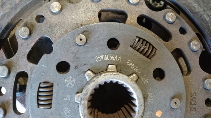 Сцепление двухмассовый маховик Compass I 2.2 CRD 4X4, фото 3