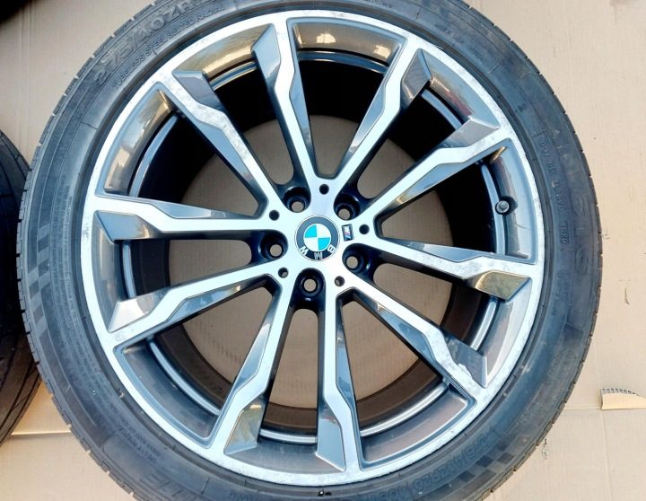 BMW X3 G01 X4 G02 17 г. Колеса литые диски M-ПАКЕТ шины 245/45 R20 дюймов, фото 6