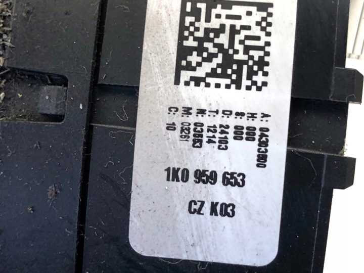 ШЛЕЙФ AIRBAG VW GOLF V 1K0959653 03-10 Хэтчбек, фото 5