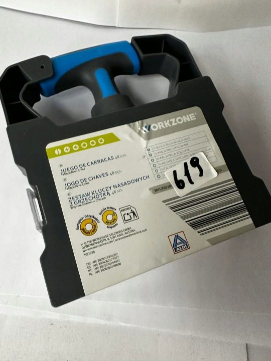 Stalco комплект торцевых головок 1/4" трещотка 48 элементов S011100048, фото 2