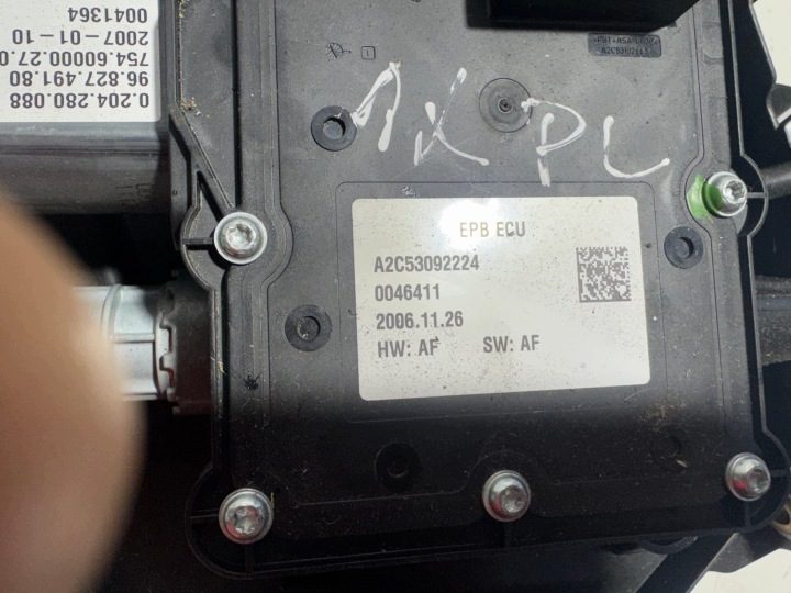 РУЧНОЙ ТОРМОЗ ЭЛЕКТРИЧЕСКИЙ CITROEN C4 PICASSO I 9683024880 A2C53092224, фото 2