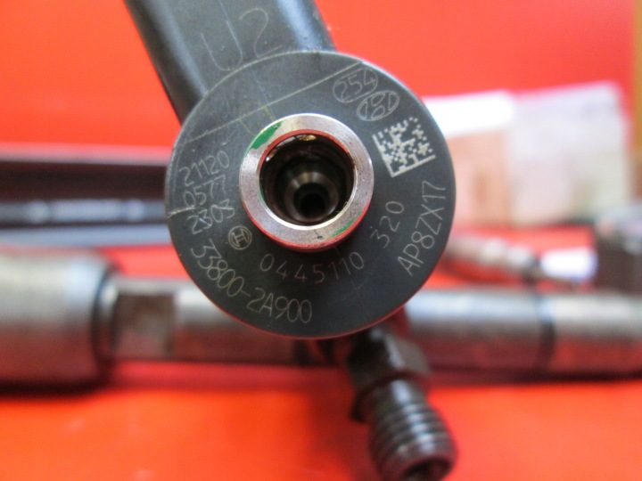 Форсунка Hyundai, KIA 1.6 CRDi D4FB 2013 г. 0445110320, 33800-2A900 D4FB, фото 3