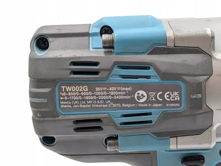 Makita аккумуляторный ударный гайковерт 40V XGT 1/2" 1700 Нм TW002GZ, фото 3