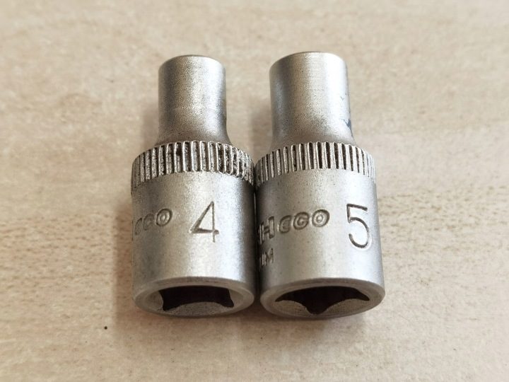 Насадки 1/4" 6-kątne FORCH Eco 4, 5 мм, фото 2