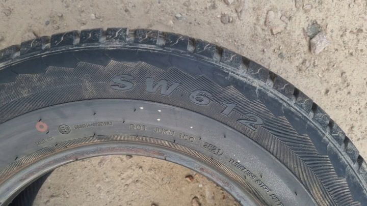 2× Шина зимняя Goodride SW612 215/70R15 109/107 R сцепление на снегу (3PMSF), фото 3