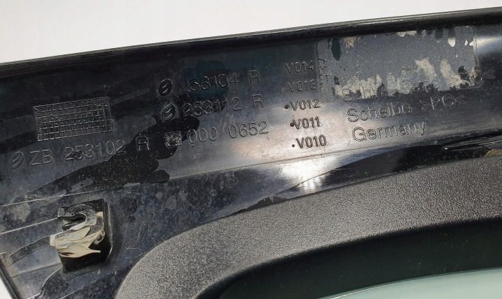 Стекло кузовное правое заднее Smart Fortwo 450 0000652, фото 4