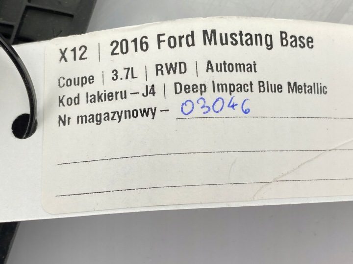 Площадка для ноги накладка подножка Ford Mustang VI 2015+, фото 4