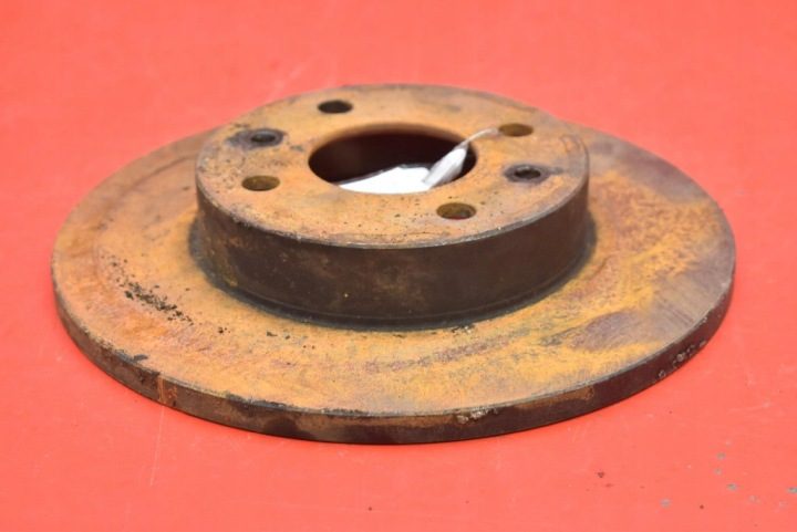 Тормозной диск передний Fiat Panda 2 II 1.1 8V 54 л.с. 03-11, фото 3