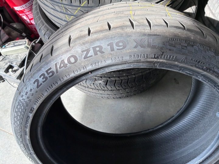 2× 1x Шина летняя Continental SPORTCONTACT 7 235/40R19 96Y XL FR, фото 6