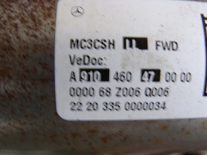РУЛЕВАЯ КОЛОНКА КРЕСТОВИНА MERCEDES SPRINTER W910 A9104603600 A9104604700, фото 4