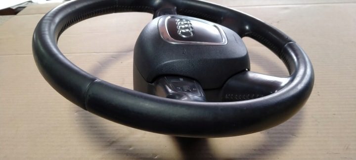 AUDI A6 C6 04-12 РУЛЬ КОЖАНЫЙ AIRBAG, фото 3