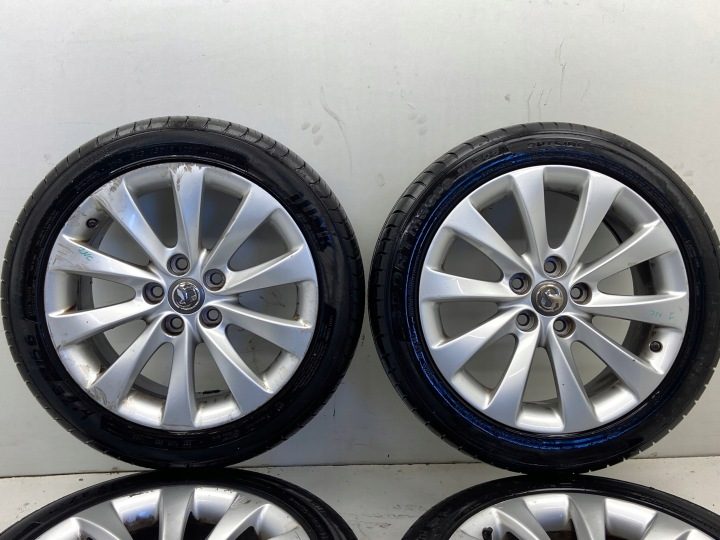 Opel Insignia A рестайлинг 2015 г. диски 8"X18 ET42 комплект 4 шт. шины в хорошем состоянии, фото 2