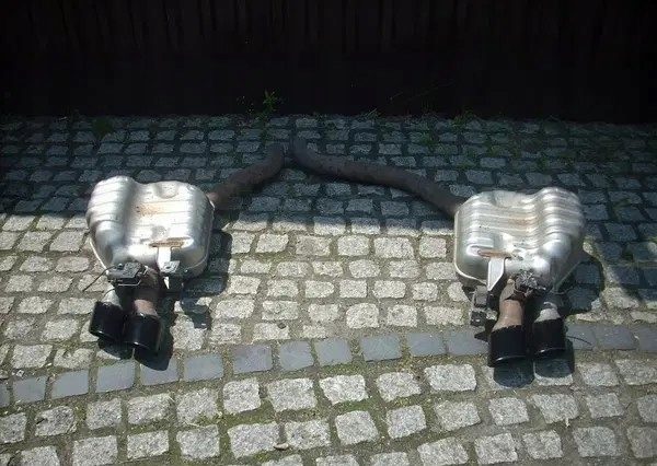 AUDI S8 D4 4H РЕСТАЙЛИНГ ВЫХЛОПНАЯ СИСТЕМА ВЫХЛОП EW КРЫШКА, фото 2