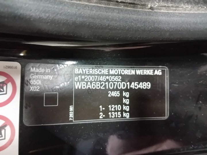 BMW 6 Serie Gran Купе F06 2012 - 2018 Комплект амортизаторов газового, фото 13