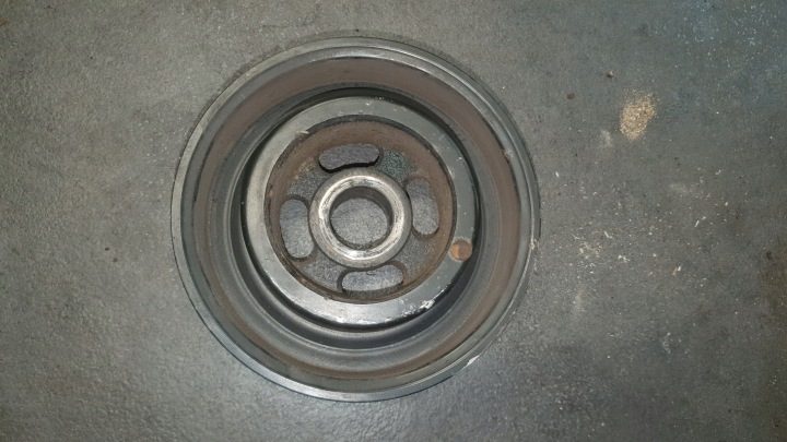 ШКИВ ВАЛА 1.2 1.25 16V FIESTA MK6 MK7 2008- SNJA SNJB 8A6G-6B321-AB, фото 2