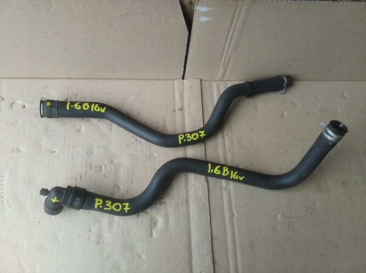 Патрубок печки Peugeot 307 1,6B 16V цена за комплект!, фото 1
