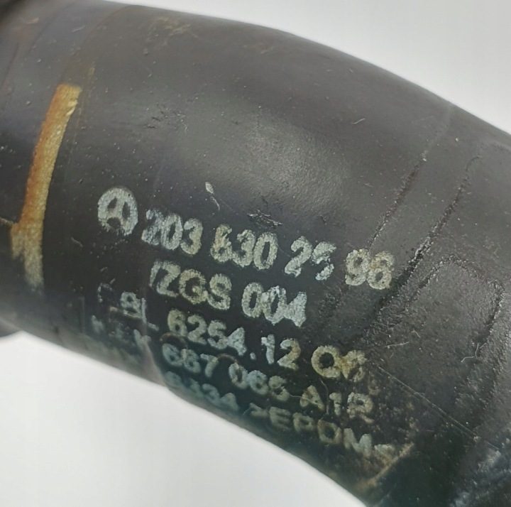 Mercedes-Benz OE 2038302596 патрубок радиатора воды, фото 3