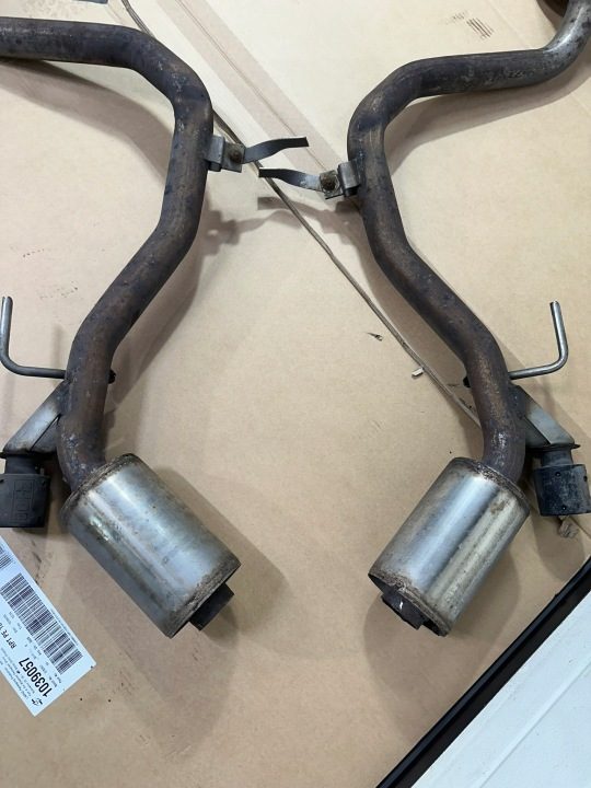 Глушитель, exhaust,katalizator Mercedes SL R230,W230 SA2, SL350, V6,3.7, фото 10