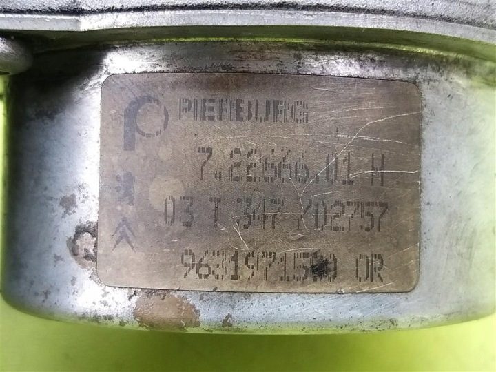 Насос Вакуумный Peugeot 307 I 2001-2005 2.0 HDI 136 л.с. PIERBURG 7226601H, фото 2
