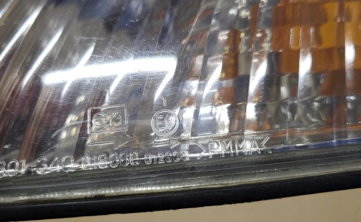 ФАРА ПОВОРОТНИК ЛЕВЫЙ ПЕРЕДНИЙ HYUNDAI SONATA III 93-98r. OE, фото 10