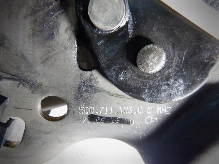 РЫЧАГ РУЧНОГО ТОРМОЗА VW JETTA 5C 5C0711303C, фото 4