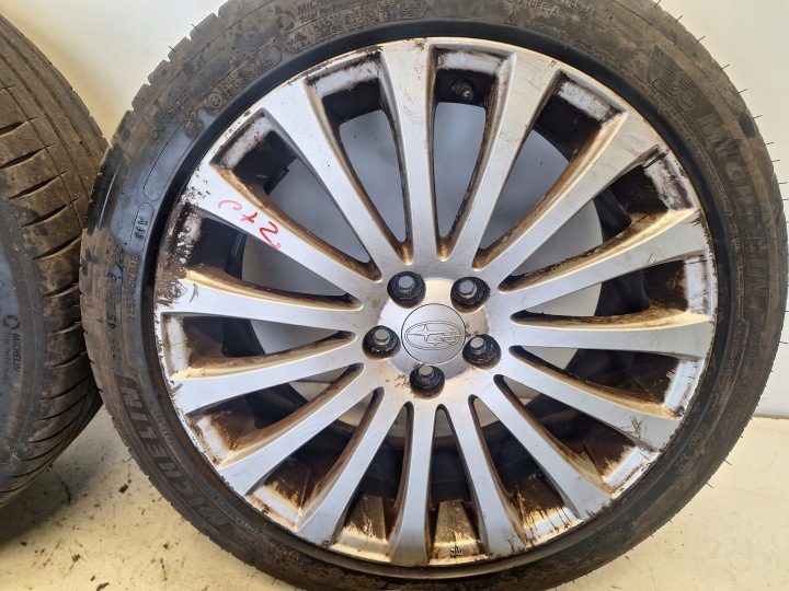 Subaru Legacy V Sport 09-12 диски + шины 225/45 R18, фото 5