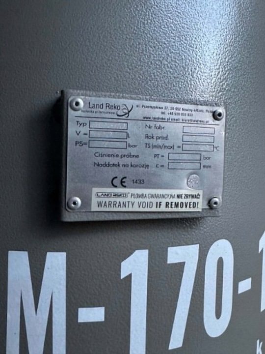 Польша piaskarka высокого давления SBM-130-13 130L Land Reko, фото 6