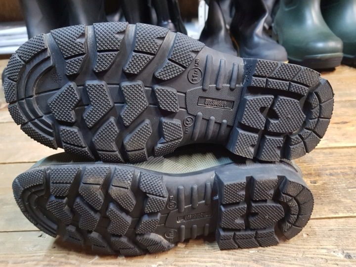 Резиновые сапоги рабочие утепленные AGGRESSOR разм. 44 стелька 29,5 см, фото 6