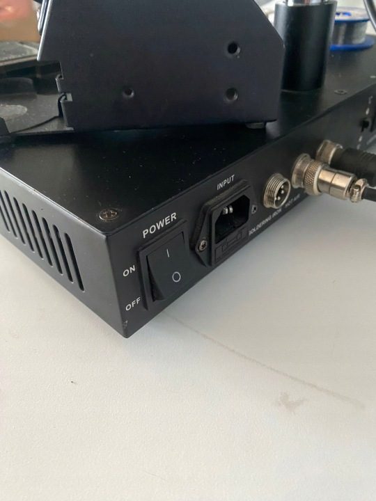Паяльник 2w1 (на горячий воздух и контактный) Stamos Soldering 75 Вт, фото 7