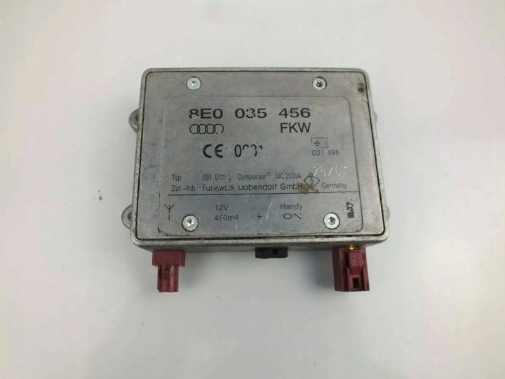 Усилитель антенный Audi A6 S6 C6 4F 8E0035456, фото 4