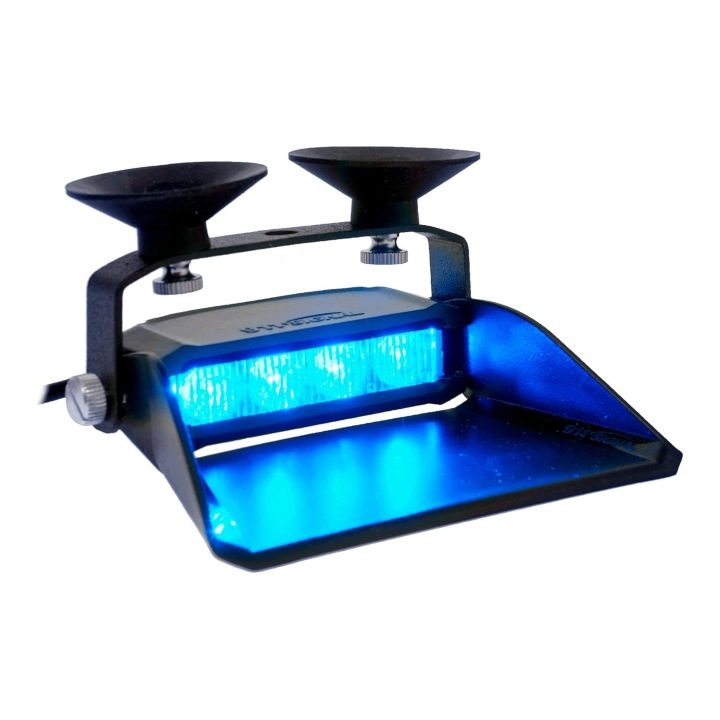 Zamiatacz dróg LED-MARTIN S4 синий проблесковый маячок передний błyskacz, фото 1