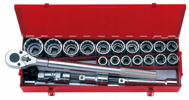 Комплект торцевых головок King Тонны 6023SR, фото 1