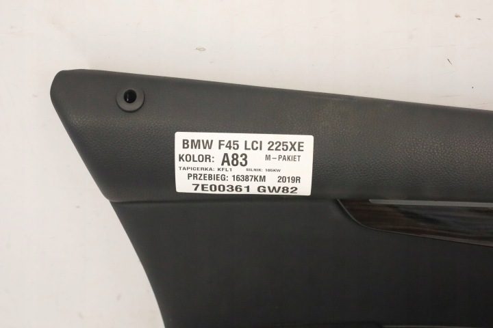 Обшивка двери левая передняя BMW F45 F46, фото 2