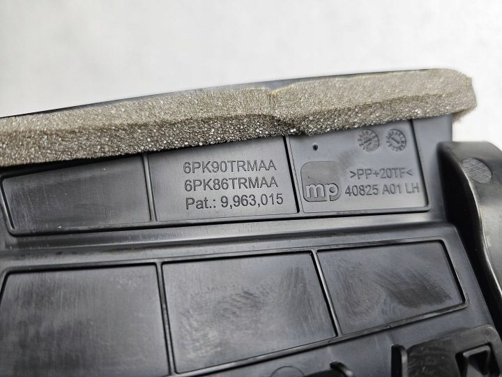 JEEP GRAND CHEROKEE WL ДЕФЛЕКТОР ОБДУВА ПРАВЫЙ ПАССАЖИРА 6PK86TRMAA, фото 3