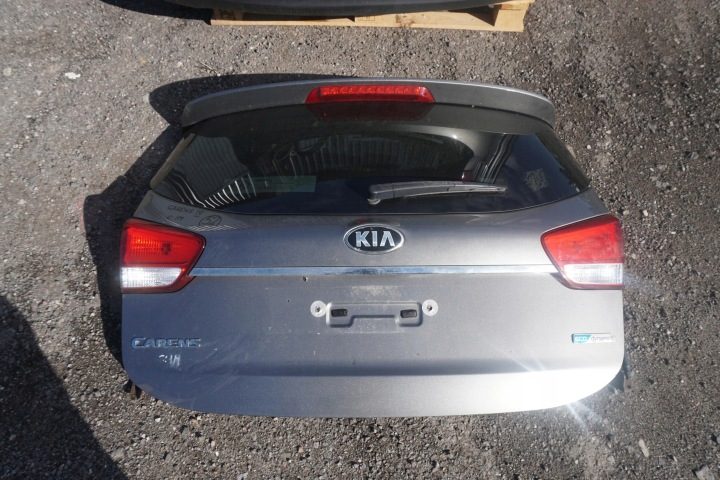 KIA Carens IV задняя крышка багажника 73700A4040 IM Titanium Silver 2015 г. стекло, фото 1