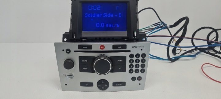Автомагнитола Opel 13145174 / 453116246 2-DIN, фото 4