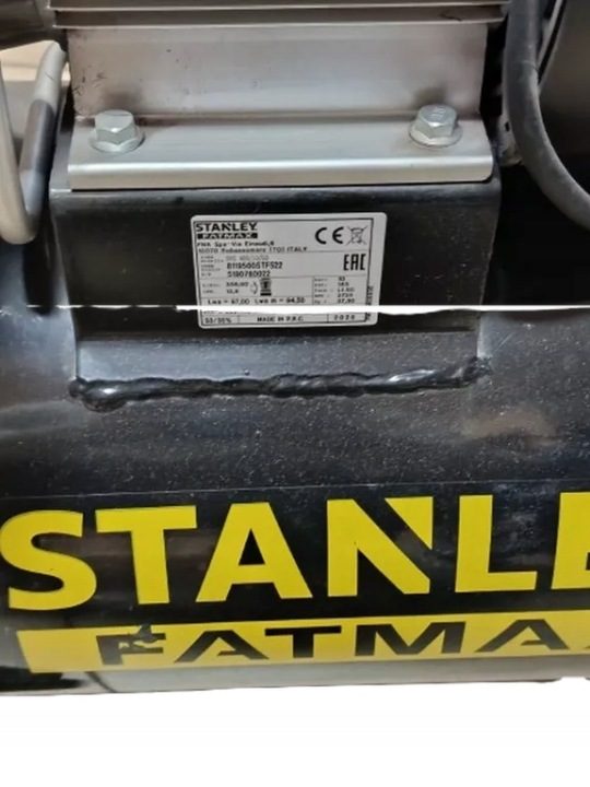 Компрессор масляный Stanley DV2 400/10/50 50 l 10 бар, фото 2