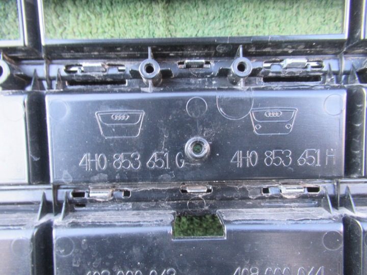 AUDI A8 D5 4H ДО РЕСТАЙЛИНГ 10-13 РЕШЕТКА РАДИАТОРА ОРИГИНАЛ 4H0853651G 4H0853651H, фото 6