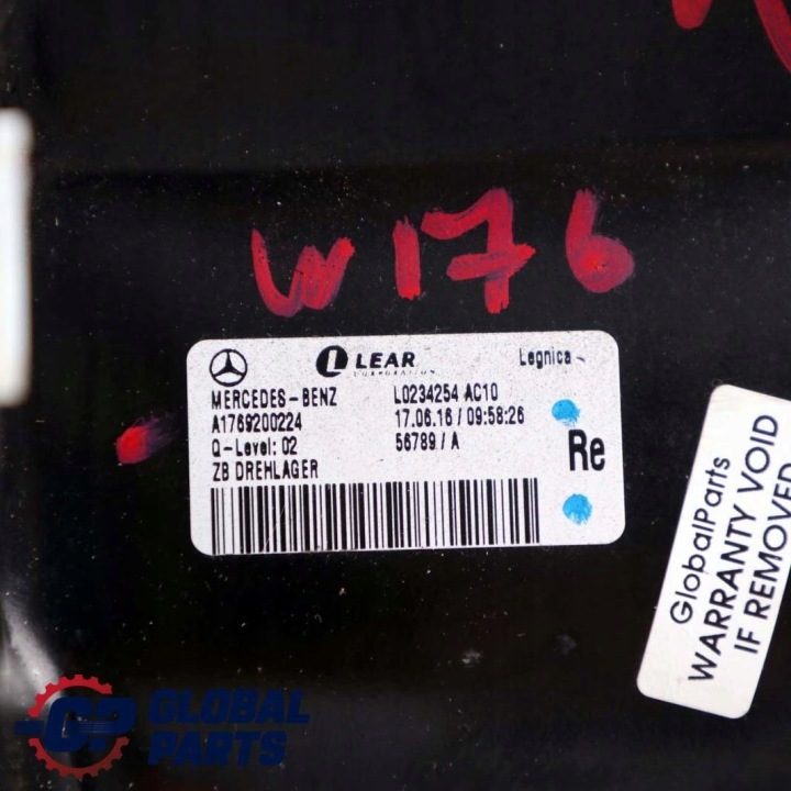 Mercedes W176 Кронштейн Дивана Заднего Правый A1769200224, фото 12