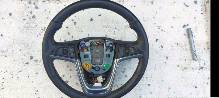 РУЛЬ КОЖА МУЛЬТИФУНКЦИОНАЛЬНАЯ OPEL MOKKA I 12-, фото 1