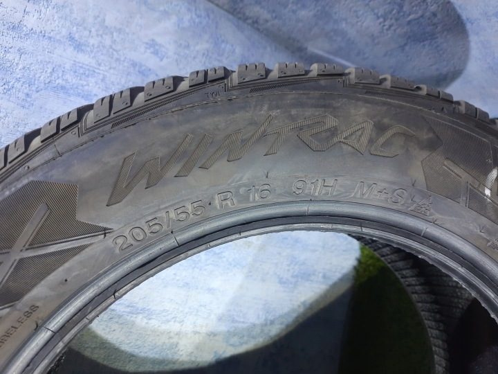 Шина зимняя Vredestein Wintrac 205/55R16 91 H сцепление на снегу (3PMSF), фото 10