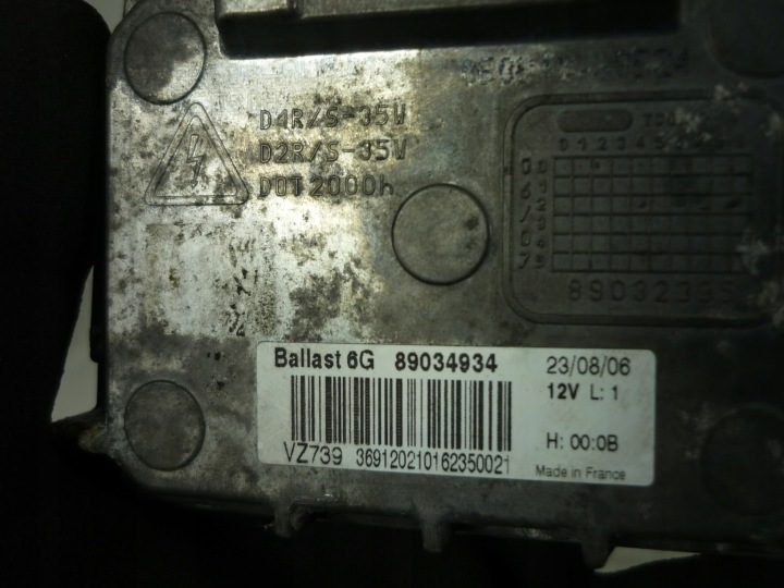 БЛОК РОЗЖИГА ФАРЫ КСЕНОН VALEO BALLAST 6G 89034934, фото 7