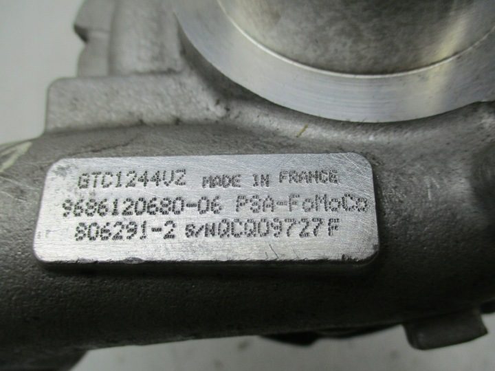 Citroen C4 B7 DS4 10-17 1.6 HDi турбокомпрессор 9686120680, фото 9