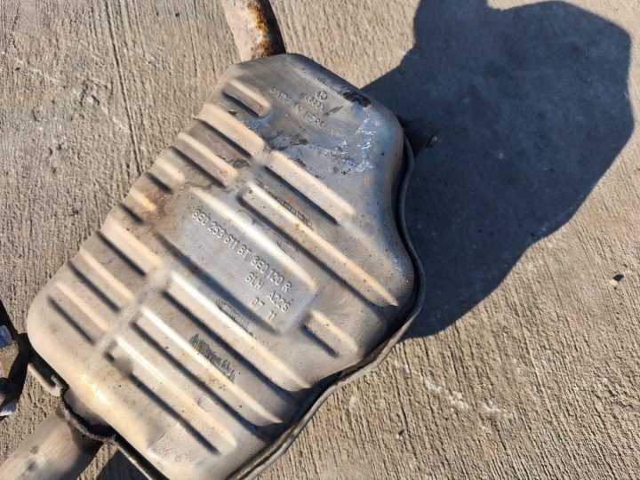 ГЛУШИТЕЛЬ КОМПЛЕКТ AUDI A4 B7 2.0 ALT 8E0253611BT 8E0253411CJ, фото 9