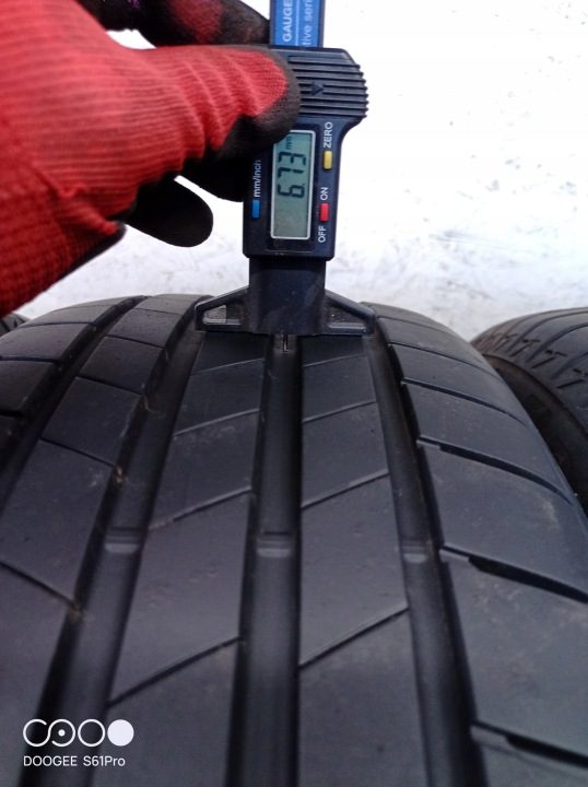 4× Шина летняя Bridgestone Turanza T005 DriveGuard 205/55R17 95 В усилитель (XL), фото 5