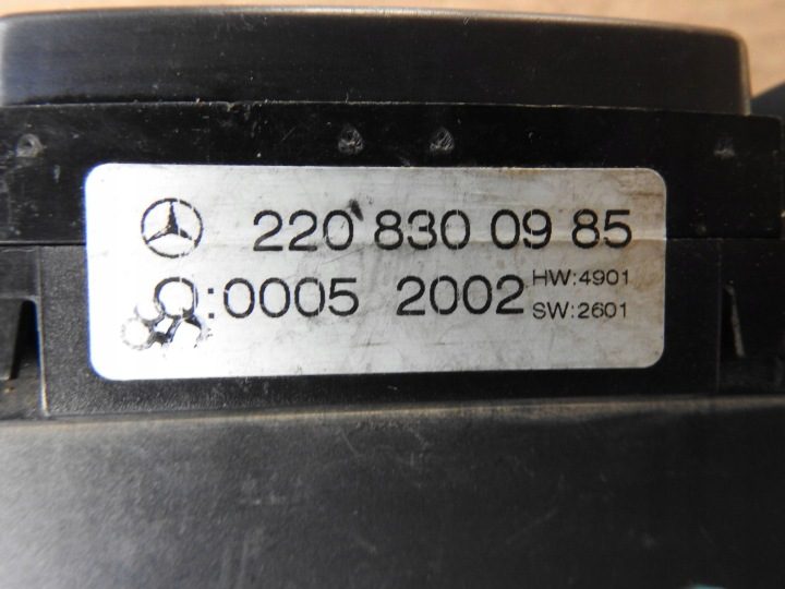 Mercedes-Benz CL 500 W215 Блок управления климатом обдува 2208300985, фото 5