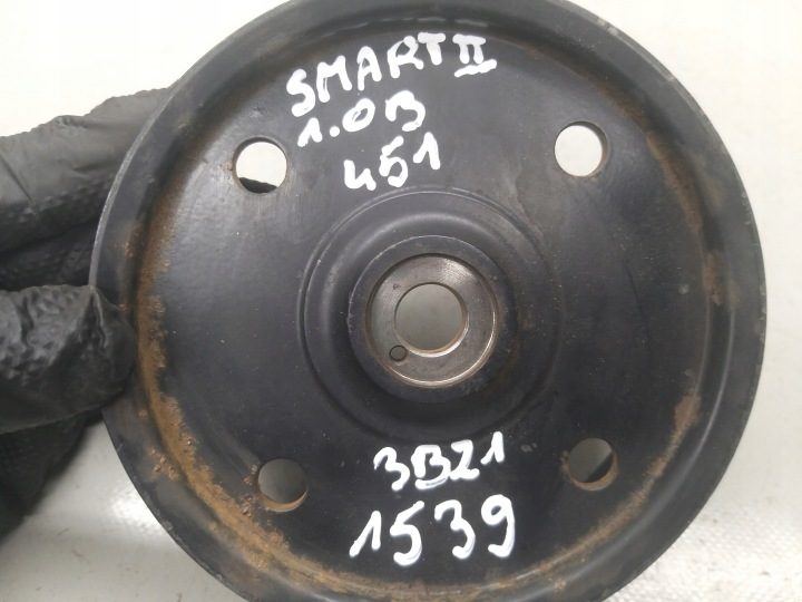 ШКИВ ВАЛА НА ВАЛ НАВЕСНОГО ОБОРУДОВАНИЯ SMART FORTWO II 451 1.0 БЕНЗИН MHD 71 л.с., фото 8