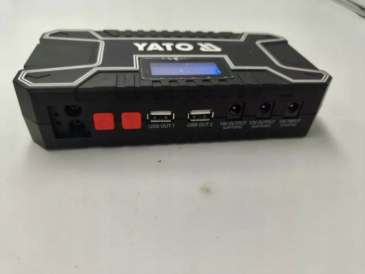 Устройство пусковое Yato 12000 мАч 12 В 500 А, фото 6
